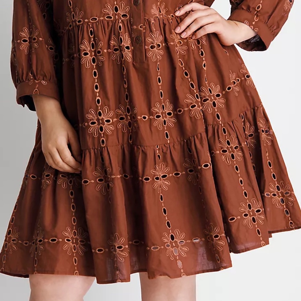 Anthropologie Josie Eyelet Dress - Picture 6 of 7